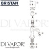 Bristan Head High Neck Pillar Taps Spares